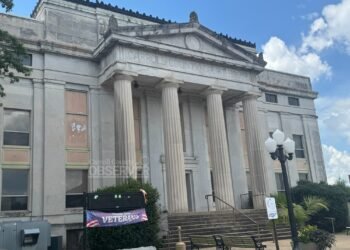 Carroll County Courthouse in Huntingdon, TN. July 18, 2025. Photo by Jesse Joseph/ Carroll County Observer