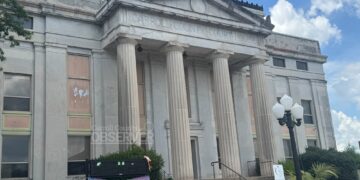 Carroll County Courthouse in Huntingdon, TN. July 18, 2025. Photo by Jesse Joseph/ Carroll County Observer