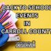 Back-to-School Events Across Carroll County