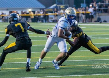 Mustangs hold Lions scoreless in 35-0 win