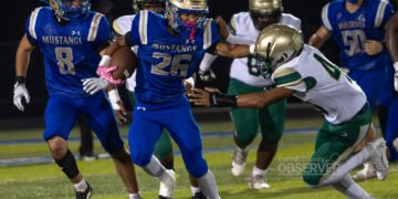 Mustang Defense Stifles JCM Offense