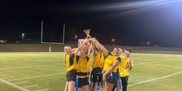 West Carroll High School Seniors Kick Off Homecoming Week with a Fun Powder Puff Football Game