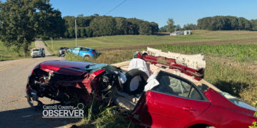 Two-Vehicle Crash Injures Multiple Occupants
