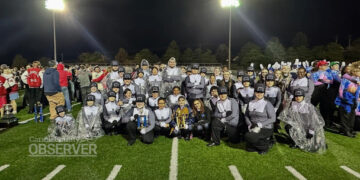 Huntingdon Mustang Band Places Sixth at State