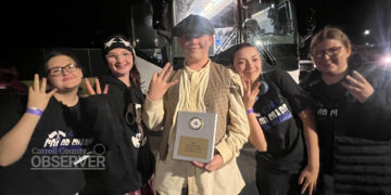 Central’s Color Guard Three-Peats at State Competition