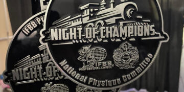 Chad Barnhart Medals in Bodybuilding Contest