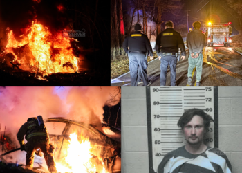 One Arrested for DUI After Car Fire