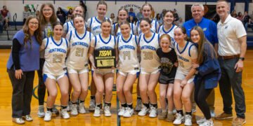 Fillies Win District Tournament, Mustangs Finish Fourth