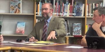 McKenzie schools Director Justin Barden discusses $120K sales tax loss at April 2026 board meeting