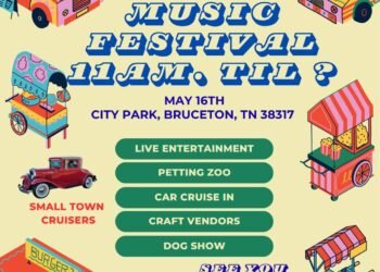 Bruceton in May Festival is Saturday
