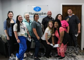Huntingdon Health and Rehab staff honored for saving colleague’s life