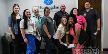 Huntingdon Health and Rehab staff honored for saving colleague’s life