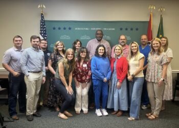 Group photo of Carroll County Chamber of Commerce Leadership Carroll County class for 2026
