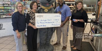 Huckβs Karing for Kids Donates $4,300 to Huntingdon Schools