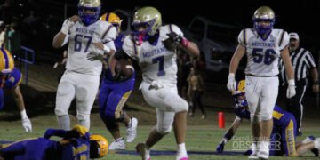 Mustangs Trample Panthers 56-7